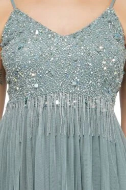Riri Embellished Midi Dress In Teal -Laceand Beads 12 5d2aa0db 2dd9 40da a0e6 f0447d1eae3e