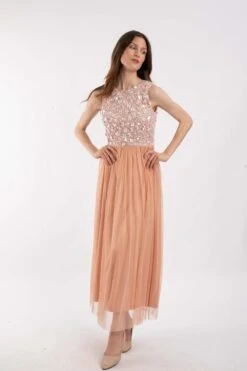 Hazel Blush Pink Bridesmaid Dress -Laceand Beads 13 ab598866 ada4 4c76 9670 ab566f96981e