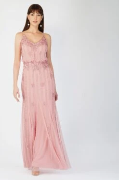 Keeva Dusty Pink Bridesmaid Dress -Laceand Beads 1 1 8241b651 6f82 4815 bd89 56d7ac3329ae