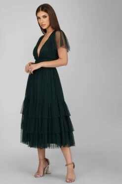 Madison Emerald Green Bridesmaid Dress -Laceand Beads 1 23 Copy b92a7788 b889 4b4c 9fd4 ae8a7b19a37b