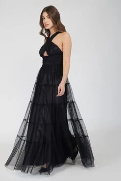 Dreamy Black Crisscross Front Maxi Dress 8 Dreamy Black Crisscross Front Maxi Dress -Laceand Beads 1 2 22405c04 e97b 42ea be6c ef2f30fd68f0