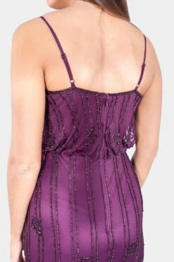 Keeva Burgundy Bridesmaid Maxi Dress -Laceand Beads 21 219d6dbc b3dd 4c0c b885 1f70b18baee2