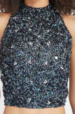 Gui Picasso Black Sequin Top 10 Gui Picasso Black Sequin Top -Laceand Beads 21 4