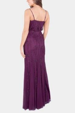 Keeva Burgundy Bridesmaid Maxi Dress -Laceand Beads 22 523a9246 d0ff 4e2c a7f7 bd891e2d2178