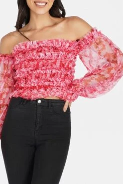 Rolf Top In Red Print 9 Rolf Top In Red Print -Laceand Beads 2 ec803016 a6ad 47be 92eb 3acf2b81803e