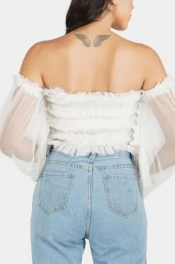 Rolf Top In White 8 Rolf Top In White -Laceand Beads 2 fe72922b 3247 43a5 a29d 40558ad64f75