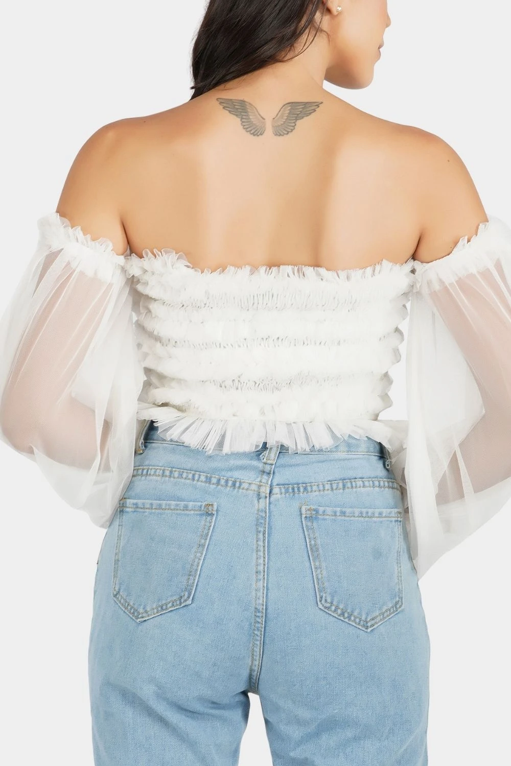 Rolf Top In White 4 Rolf Top In White - Image 4