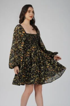 Biba Mini In Black Floral 7 Biba Mini In Black Floral -Laceand Beads 33F9A603 B7DA 43FB A6F5 757AA25C86B7