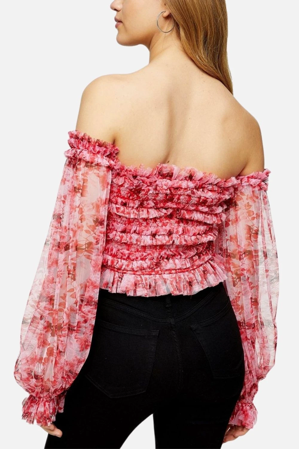 Rolf Top In Red Print 2 Rolf Top In Red Print - Image 2