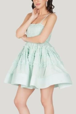 Bethan Cotton Mini Dress In Sage 14 Bethan Cotton Mini Dress In Sage -Laceand Beads 45 8d5500c3 a428 46b1 8ce2 3e02f32ccd92