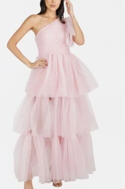 Rowena Mesh Maxi In Soft Pink -Laceand Beads 4 0bc3cfae e276 441d a7a1 7e7b319ba57c