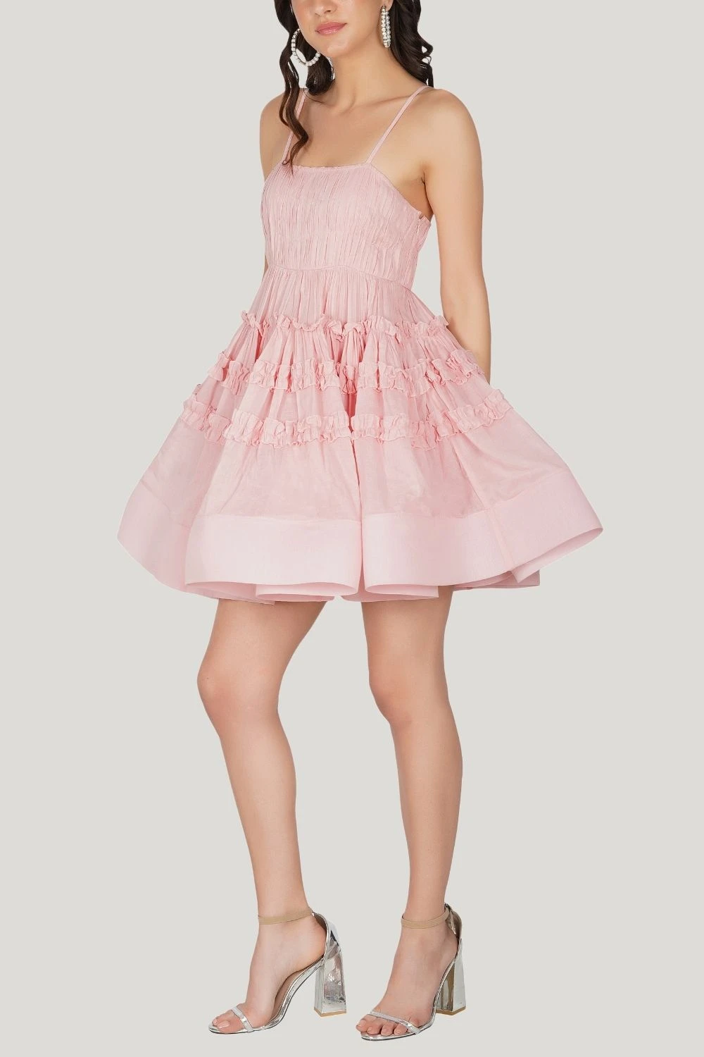 Bethan Cotton Mini In Pink 9 Bethan Cotton Mini In Pink - Image 9