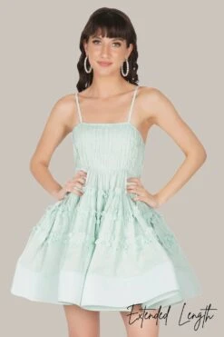 Bethan Cotton Mini Dress In Sage 12 Bethan Cotton Mini Dress In Sage -Laceand Beads 54 1c471248 0d28 4489 982c 593728693e0a