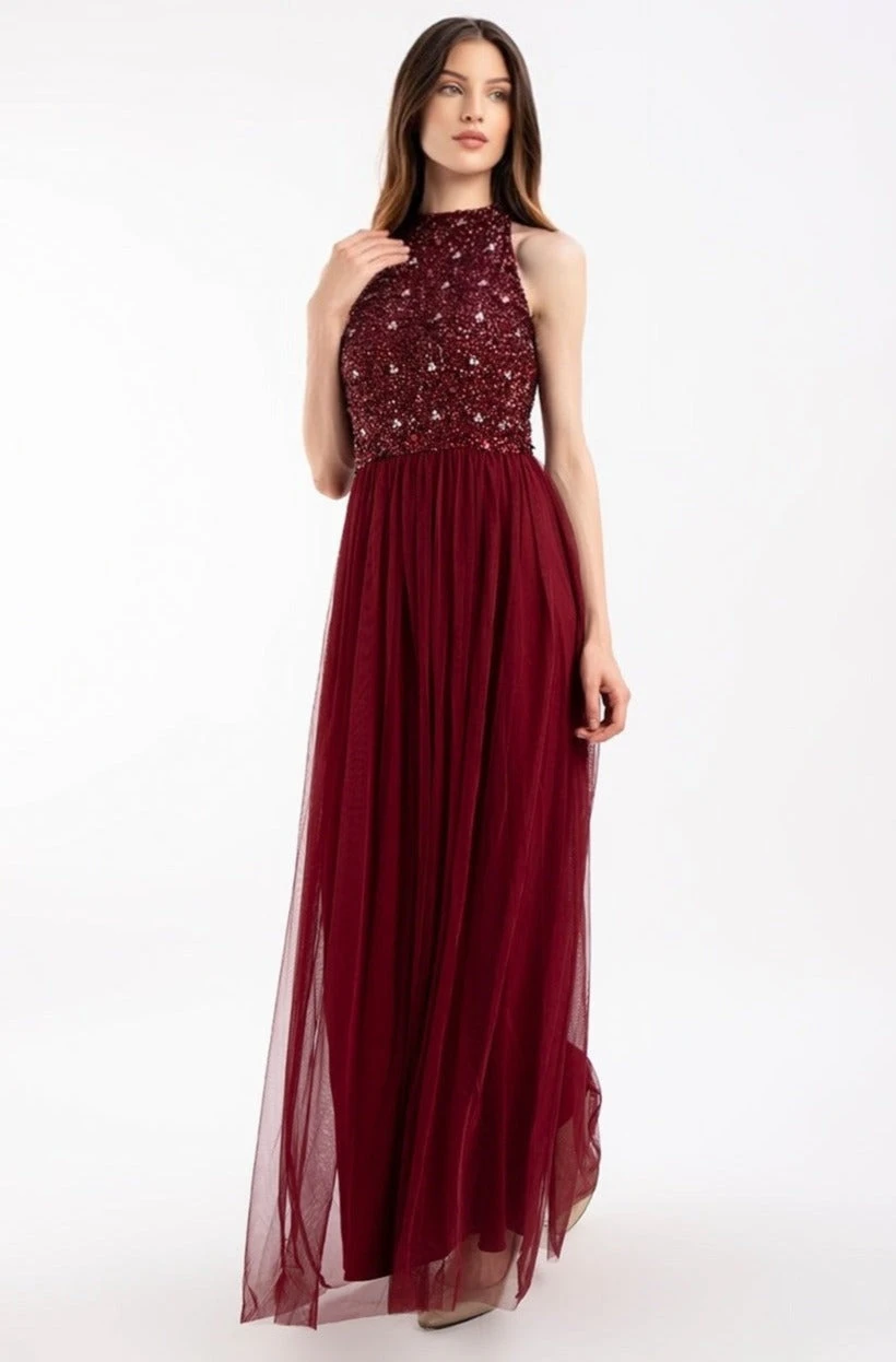 Gui Burgundy Bridesmaid Dress 1 Gui Burgundy Bridesmaid Dress