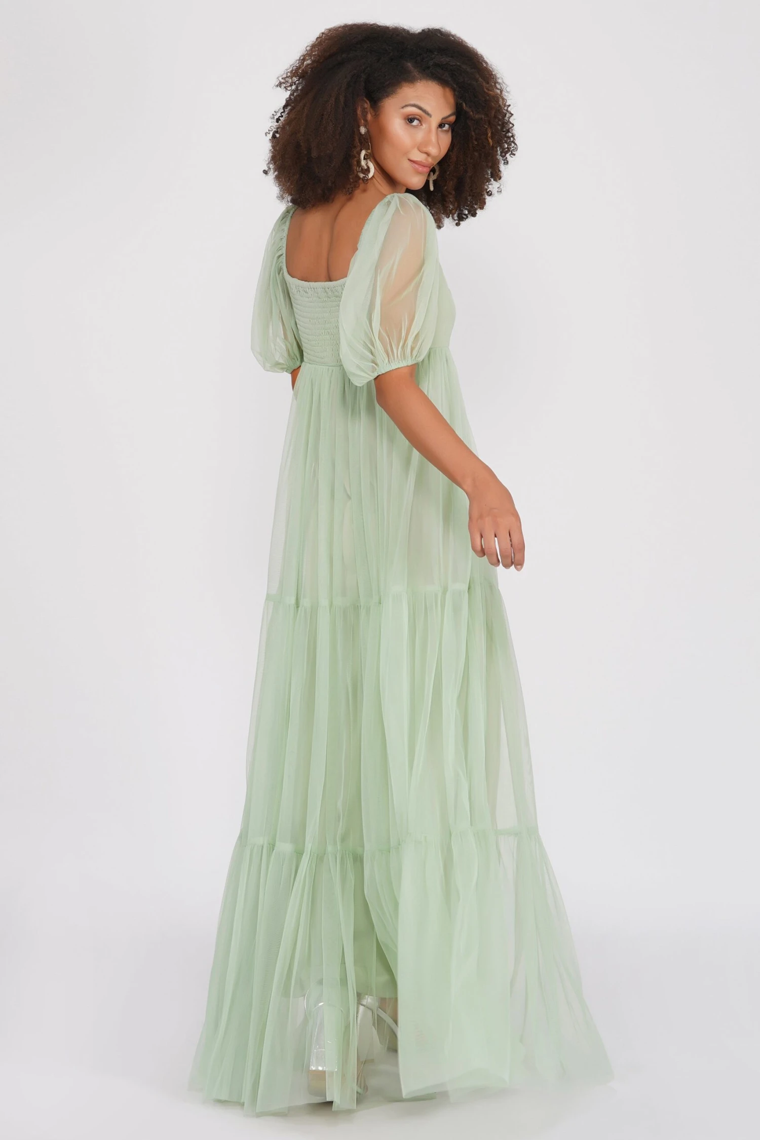 Charlotte Maxi In Sage Green 3 Charlotte Maxi In Sage Green - Image 3
