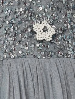 Avon Bridesmaid Maxi In Grey 5 Avon Bridesmaid Maxi In Grey -Laceand Beads Avondetail