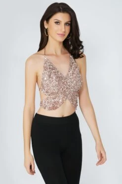 Butterfly Top In Mink 7 Butterfly Top In Mink -Laceand Beads ButterflyTopMink 1