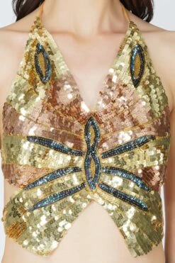Butterfly Top In Gold 7 Butterfly Top In Gold -Laceand Beads Butterflytop 12