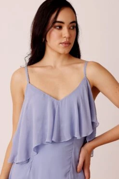 Cassa Midi Dress In Light Blue -Laceand Beads Cassa Midi in Blue 1