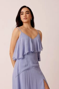 Cassa Midi Dress In Light Blue -Laceand Beads Cassa Midi in Blue 6