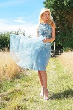 Picasso Teal Sequin Top -Laceand Beads DSC01315 Edit