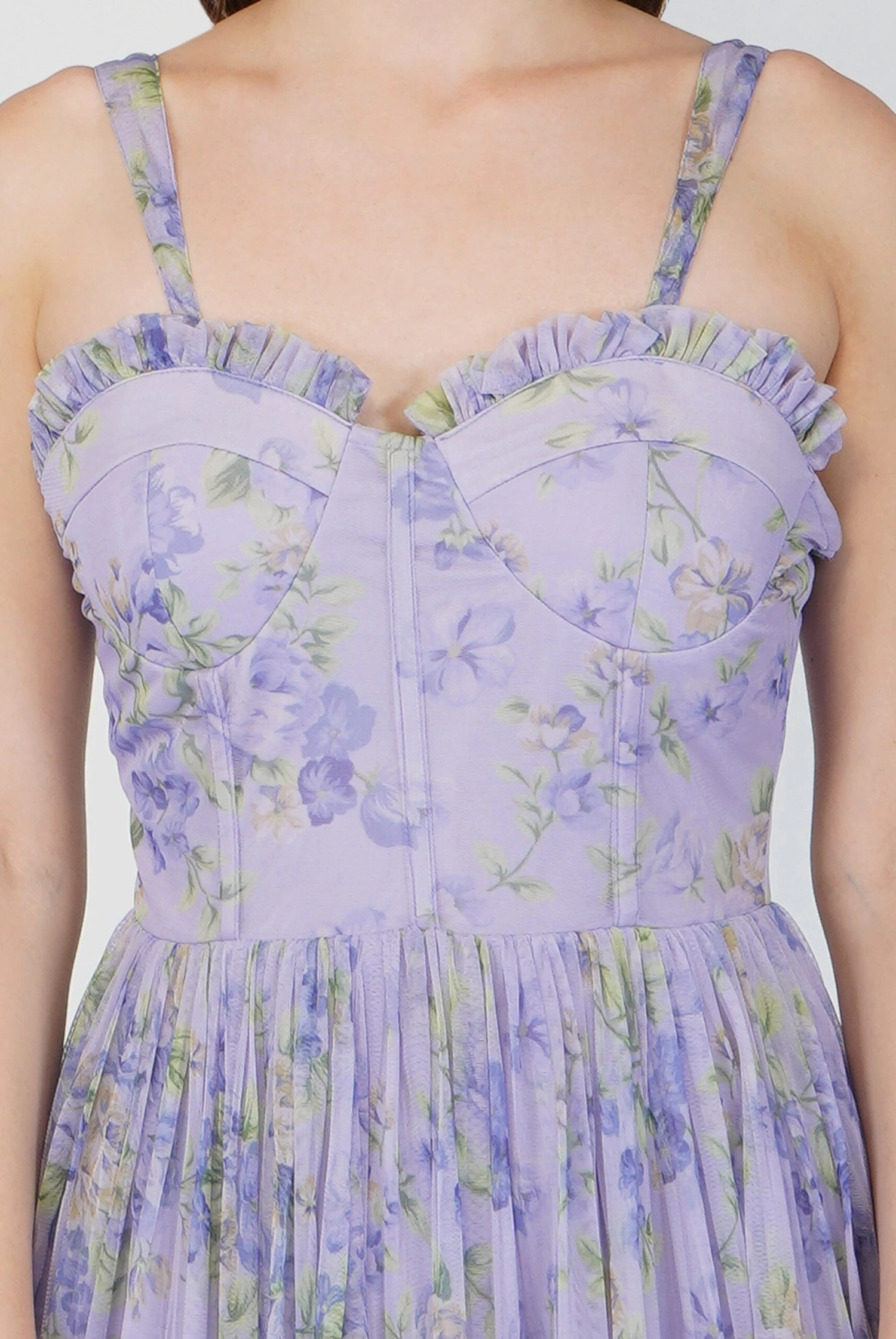 Dane Purple Corset Midi Dress 3 Dane Purple Corset Midi Dress - Image 3