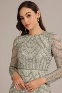 Ellis Maxi Dress In Sage Green 7 Ellis Maxi Dress In Sage Green -Laceand Beads Ellis Maxi in Sage Green 1