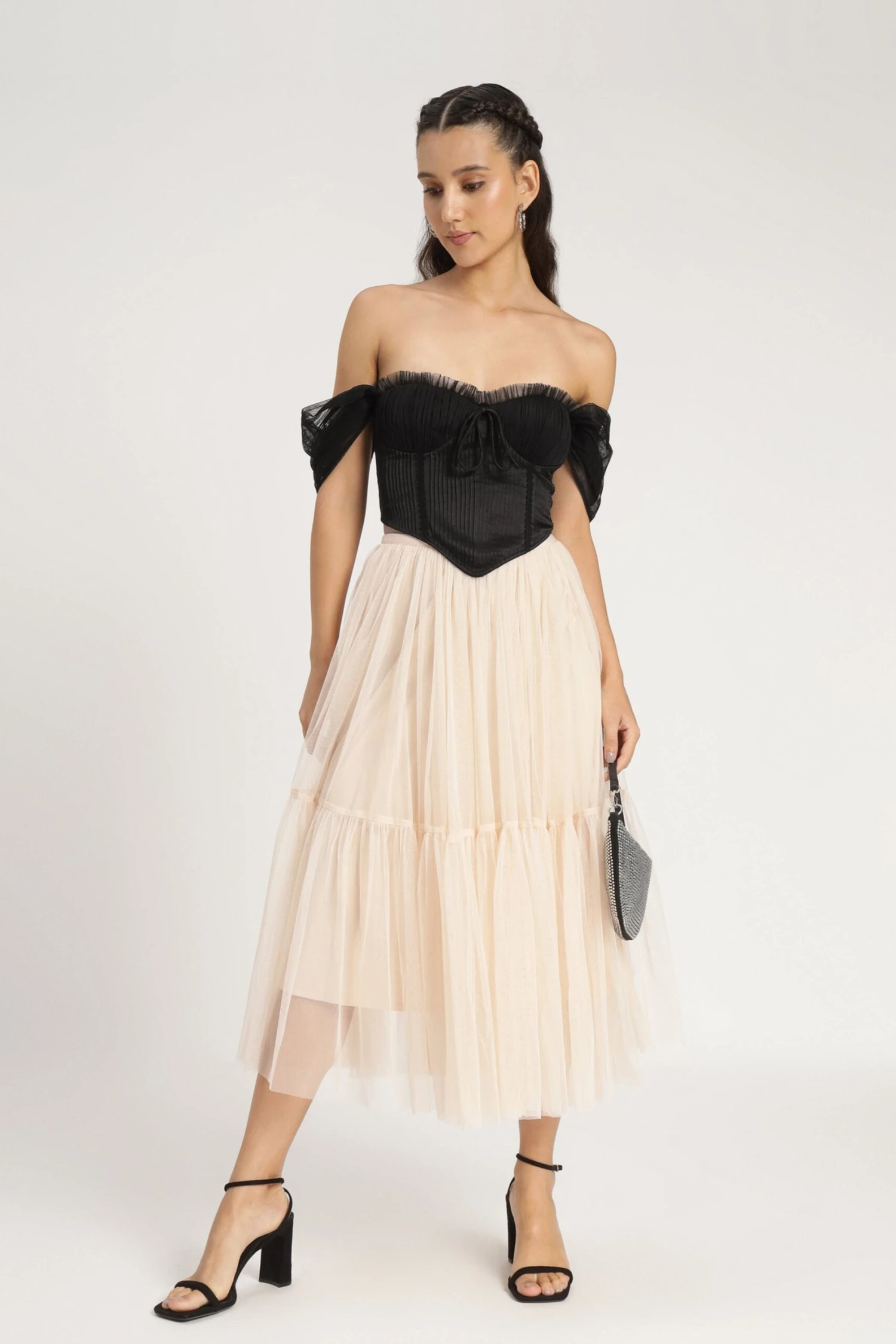 Emerie Corset Top In Black 6 Emerie Corset Top In Black - Image 6