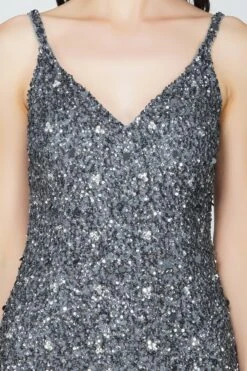 Greyson Grey Sequin Mini Dress 5 Greyson Grey Sequin Mini Dress -Laceand Beads Greyson 6