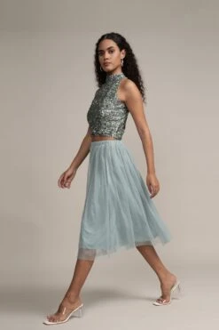 Gui Picasso Teal Sequin Top -Laceand Beads GuiPicassoTealSequinTopCORRECTCOLOUR 11