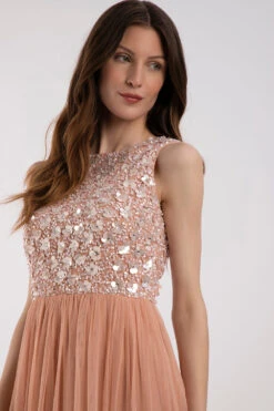 Hazel Blush Pink Bridesmaid Dress