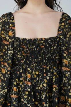 Biba Mini In Black Floral 8 Biba Mini In Black Floral -Laceand Beads IMG 0726