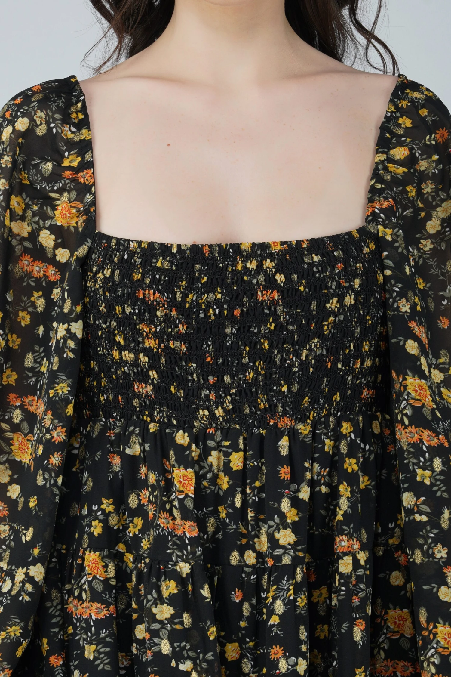 Biba Mini In Black Floral 4 Biba Mini In Black Floral - Image 4