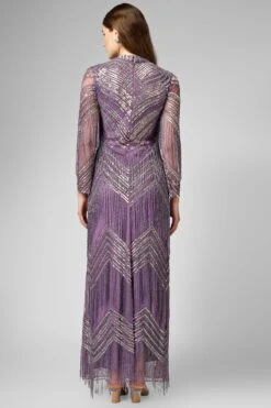 Nelissa Purple Fringe Dress -Laceand Beads IMG 0919 IMG 0919
