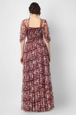 Alicia Maxi In Burgundy Print 15 Alicia Maxi In Burgundy Print -Laceand Beads IMG 7488
