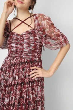 Alicia Maxi In Burgundy Print 10 Alicia Maxi In Burgundy Print -Laceand Beads IMG 7521