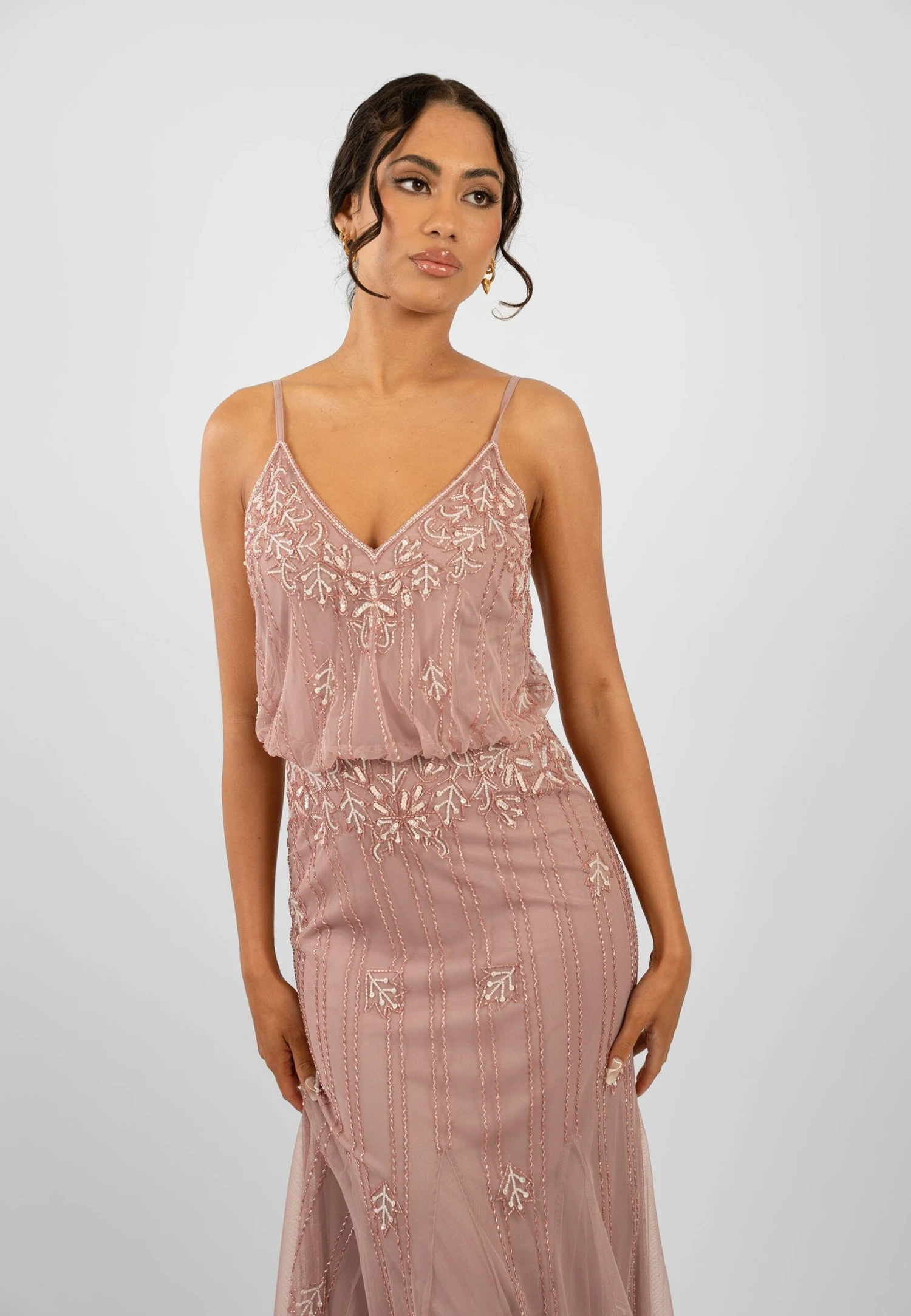 Keeva Mauve Bridesmaid Dress 5 Keeva Mauve Bridesmaid Dress - Image 5