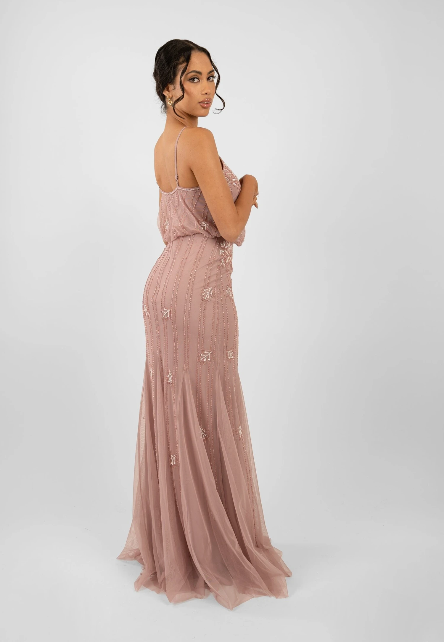 Keeva Mauve Bridesmaid Dress 3 Keeva Mauve Bridesmaid Dress - Image 3