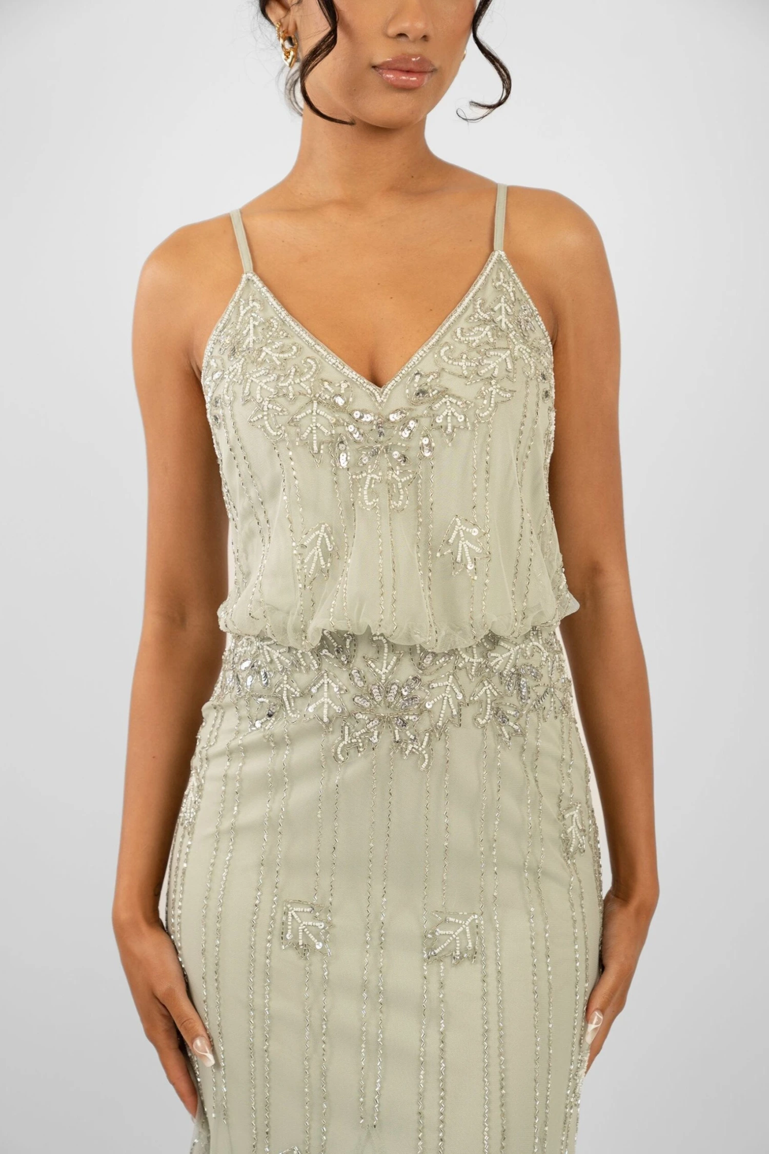 Keeva Pale Aqua Bridesmaid Dress 6 Keeva Pale Aqua Bridesmaid Dress - Image 6