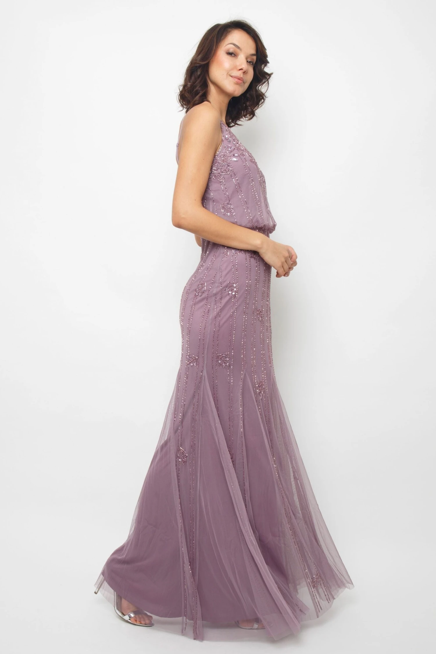 Keeva Purple Bridesmaid Dress 2 Keeva Purple Bridesmaid Dress - Image 2