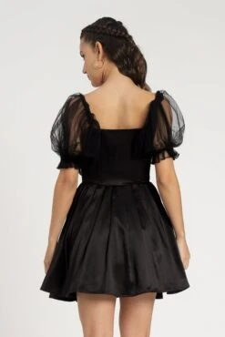 Keila Mini Dress In Black -Laceand Beads KeilaMiniinBlack 5