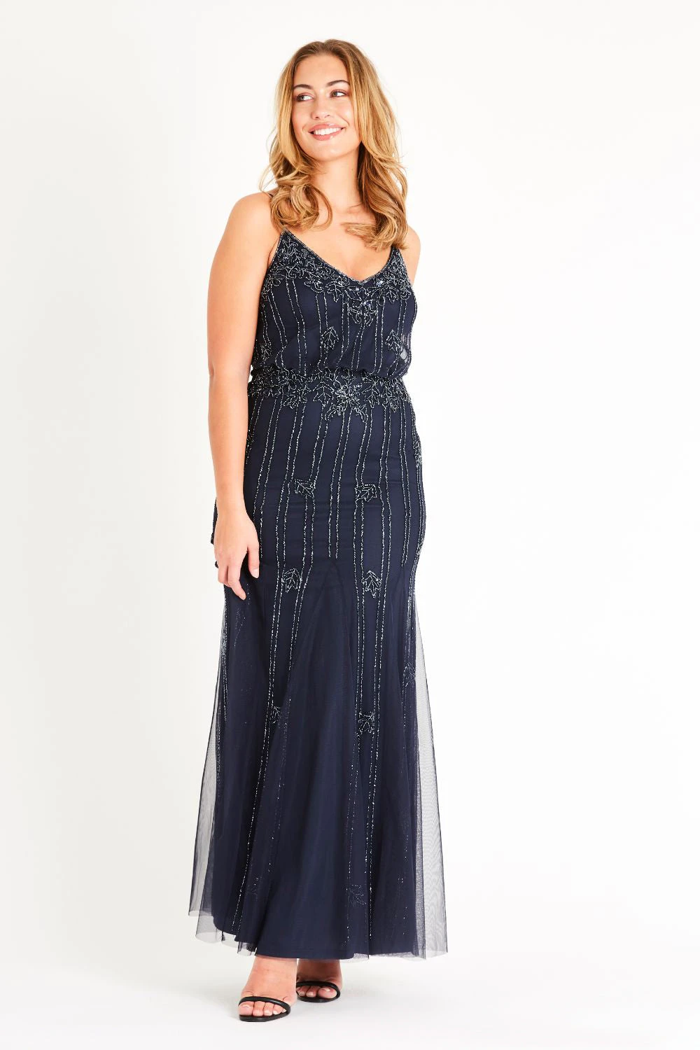 Keeva Navy Bridesmaid Maxi Dress 5 Keeva Navy Bridesmaid Maxi Dress - Image 5