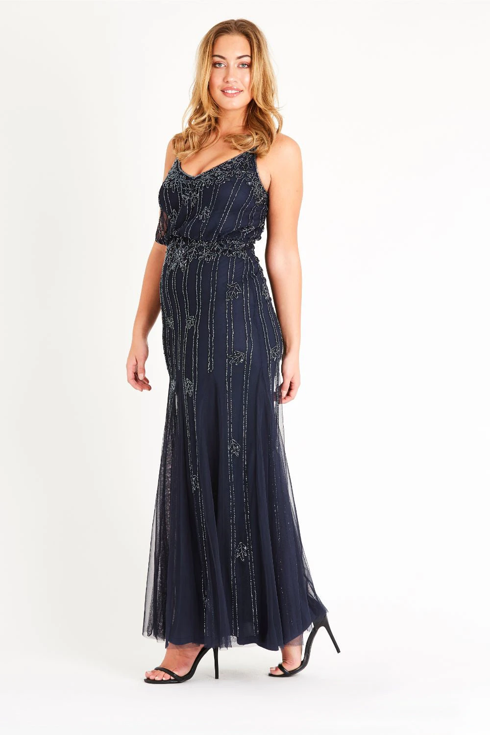 Keeva Navy Bridesmaid Maxi Dress 6 Keeva Navy Bridesmaid Maxi Dress - Image 6