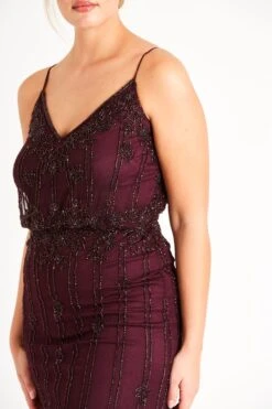 Keeva Embellished Mini 17 Keeva Embellished Mini -Laceand Beads LNB3268BRG 3