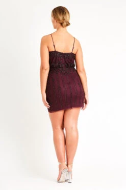 Keeva Embellished Mini 14 Keeva Embellished Mini -Laceand Beads LNB3268BRG 6