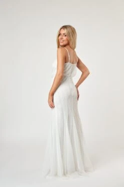 Keeva Wedding Dress In White 16 Keeva Wedding Dress In White -Laceand Beads LaceandBeads611