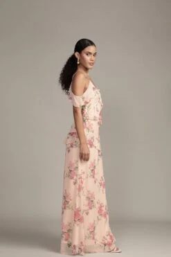 Leighton Maxi Dress In Floral Print -Laceand Beads Leighton Maxi in Floral Print 7