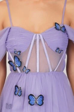 Lottie Purple Butterfly Dress 9 Lottie Purple Butterfly Dress -Laceand Beads LottiePurple 6