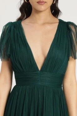 Madison Maxi Dress In Forest Green 13 Madison Maxi Dress In Forest Green -Laceand Beads MadisonMaxiinEmeraldGreen 9