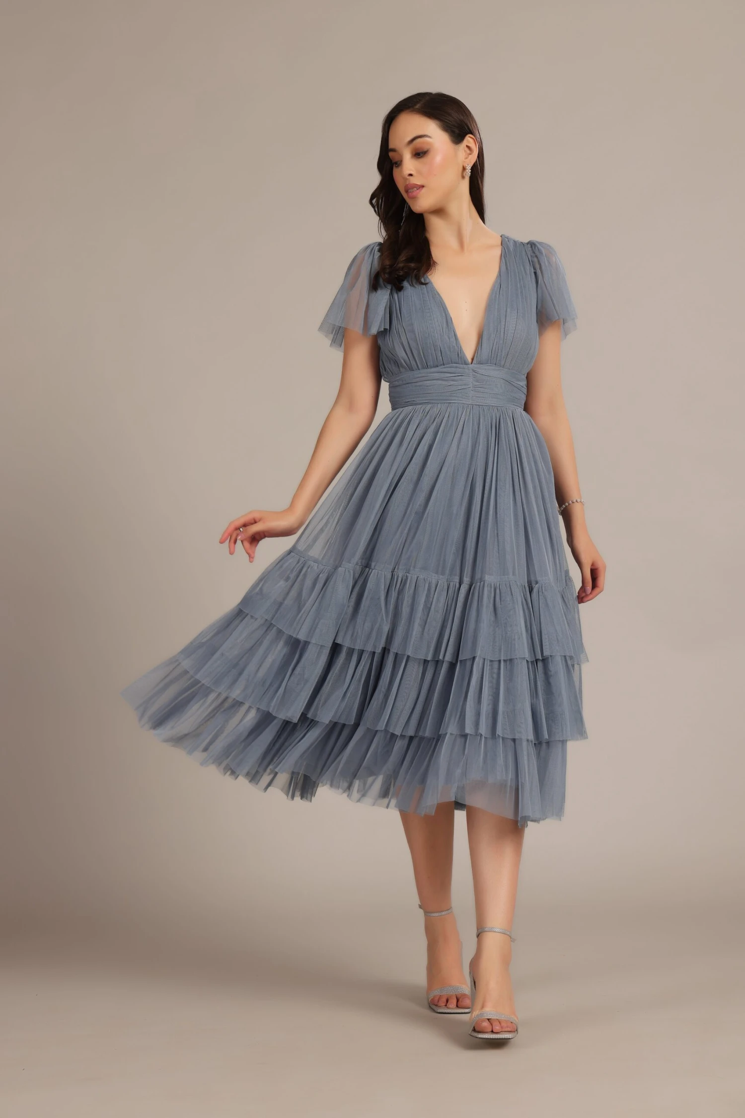 Madison Dusty Blue Bridesmaid Dress 1 Madison Dusty Blue Bridesmaid Dress